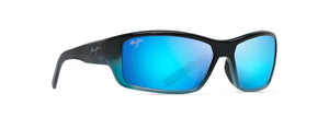 BLUE BARRIER REEF-BLUE W/TURQUOISE SUNGLASSES