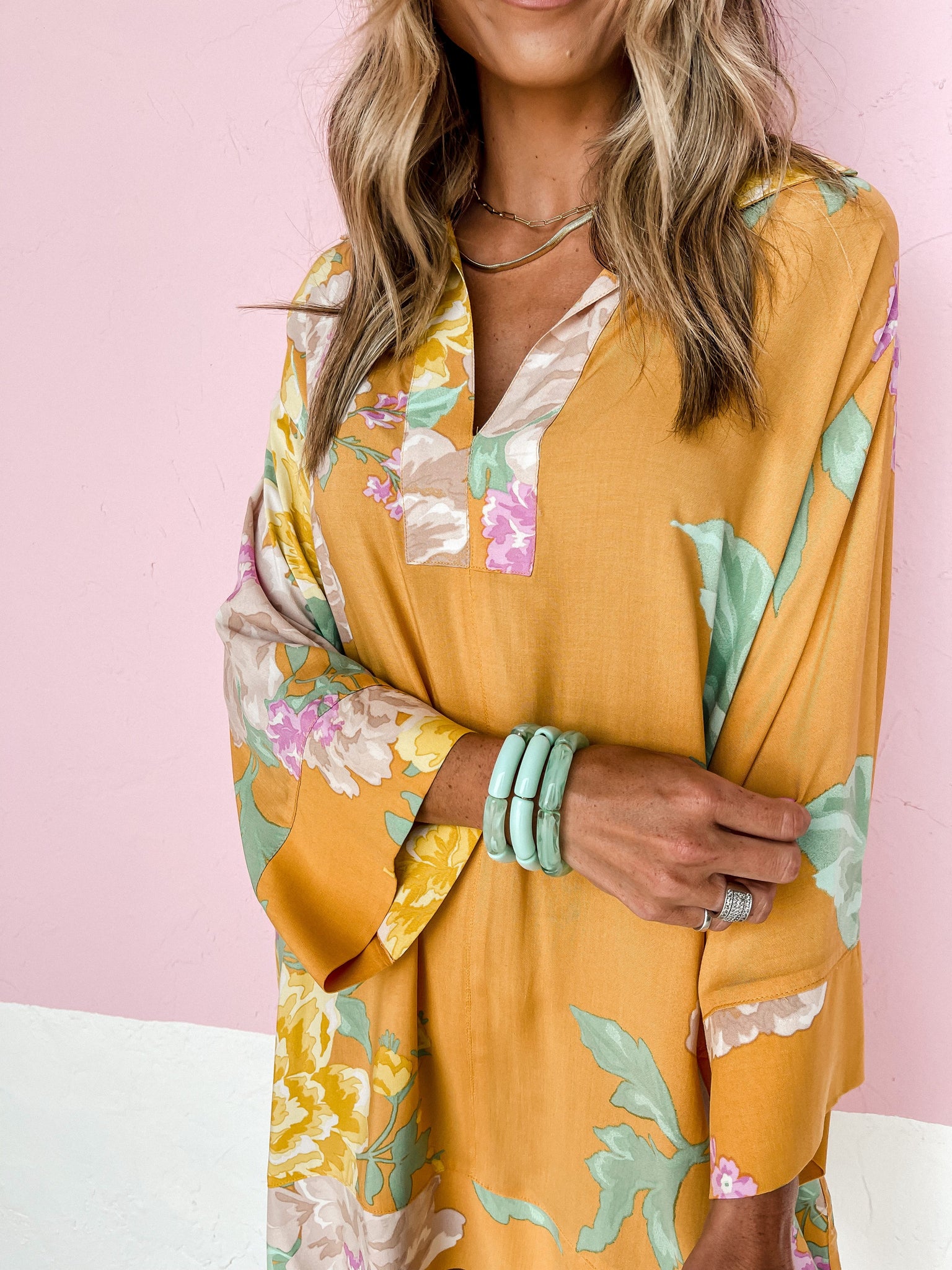 MALLORY FLORAL TUNIC